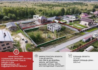 Продажа дома, 220 м2, посёлок Московский, Берёзовая улица