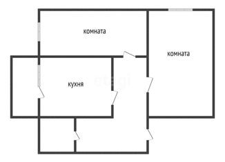 2-ком. квартира на продажу, 55.3 м2, посёлок городского типа Энем, Молодёжная улица, 40