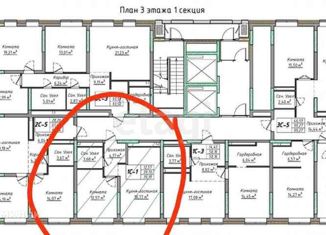 Продажа однокомнатной квартиры, 39.19 м2, Тюмень, ЖК Машаров