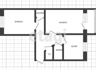 Продается 2-комнатная квартира, 45.3 м2, Курган, улица Дзержинского, 34