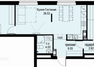 Продается двухкомнатная квартира, 73.12 м2, Санкт-Петербург, Московский проспект, 72