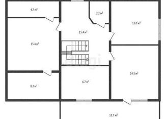 Продам дом, 199 м2, поселок городского типа Емельяново, Васильковая улица