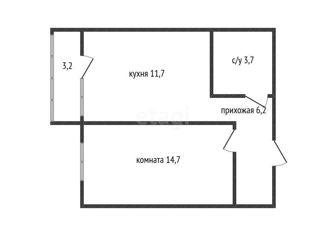 Продаю 1-ком. квартиру, 37.9 м2, Краснодар, улица Героя Пешкова, 14к2, ЖК Парк Победы