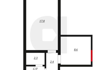 Офис на продажу, 33 м2, Краснодар, Ставропольская улица, 107/11, Центральный округ