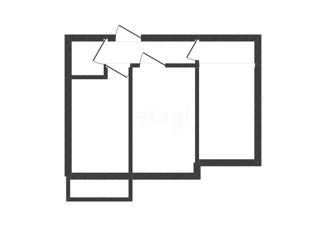 Продажа двухкомнатной квартиры, 53.6 м2, Краснодар, улица Снесарева, 17/1к2, микрорайон Гидрострой