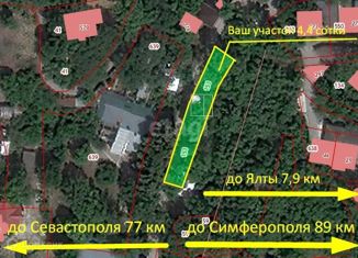 Продается земельный участок, 4.4 сот., посёлок Высокогорное, Лесная улица