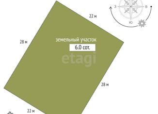 Продам земельный участок, 6 сот., Родниковское сельское поселение