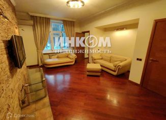 3-комнатная квартира в аренду, 80 м2, Москва, 3-я Фрунзенская улица, 7, станция Лужники