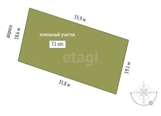 Продажа участка, 7.1 сот., Тобольск
