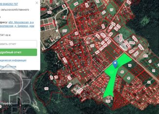 Продажа земельного участка, 800 сот., деревня Бережки