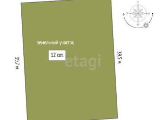 Продажа земельного участка, 12 сот., садоводческое некоммерческое товарищество Берёзка