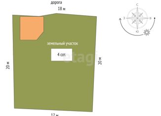 Продажа дома, 20 м2, Тюмень, Вишнёвая улица, Ленинский округ