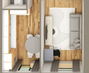 Продажа 1-ком. квартиры, 45.7 м2, Бийск, Ударная улица, 8