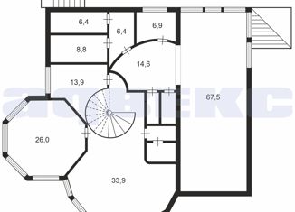 Продам дом, 678 м2, деревня Юкки, Ленинградское шоссе, 55