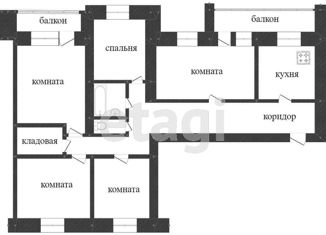 Продаю пятикомнатную квартиру, 110.6 м2, Калуга, улица Суворова, 160, Ленинский округ