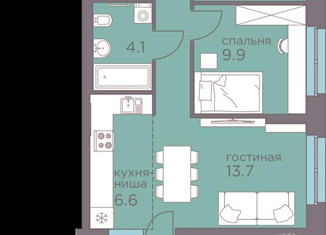 Продаю 3-комнатную квартиру, 62.9 м2, Пермь, ЖК Погода, Сапфирная улица, 14