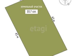 Продаю участок, 10.7 сот., деревня Малиновка, Центральный переулок