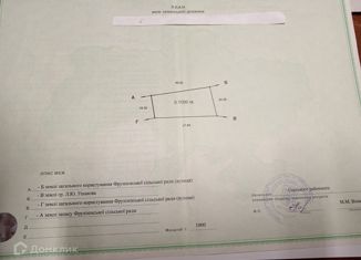 Продажа участка, 10 сот., село Фрунзе, Таврическая улица, 8