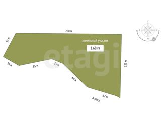 Земельный участок на продажу, 168.2 сот., Чистенское сельское поселение
