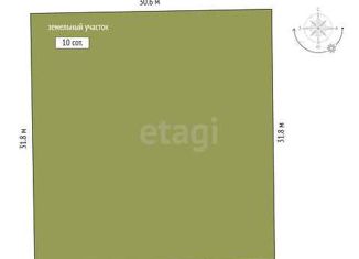 Продам участок, 10 сот., деревня Зырянка, улица Старая Зырянка