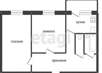 Продаю 2-комнатную квартиру, 42.4 м2, Воронеж, улица Генерала Лизюкова, 31, Северный жилой район