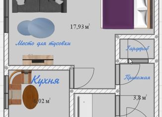 Продаю однокомнатную квартиру, 31 м2, Самарская область, улица Николая Панова, 38