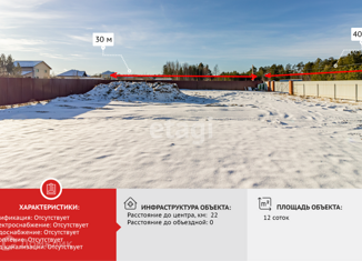 Продажа земельного участка, 12 сот., СТ Богдановское, 5-я улица