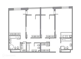 Продается 4-комнатная квартира, 132.1 м2, Москва, ЖК Призма, улица Обручева, 3
