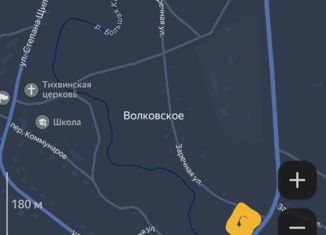 Продаю земельный участок, 42.87 сот., село Волковское, Заречная улица