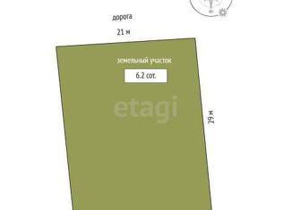 Участок на продажу, 6.2 сот., село Перевалово, Светлая улица