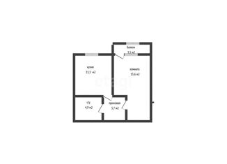 Продается однокомнатная квартира, 35.3 м2, Краснодар, улица имени Героя Ростовского, 8к5, Прикубанский округ