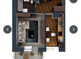 Продам 2-ком. квартиру, 41 м2, Иркутск, Братская улица, 7/10, ЖК Простор