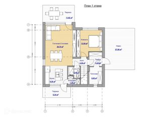 Дом на продажу, 169 м2, коттеджный посёлок Пятница Клаб, Широкая улица