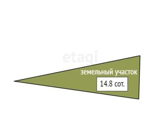 Продам земельный участок, 14.8 сот., садовое некоммерческое товарищество Заречное, садовое некоммерческое товарищество Заречное, 19