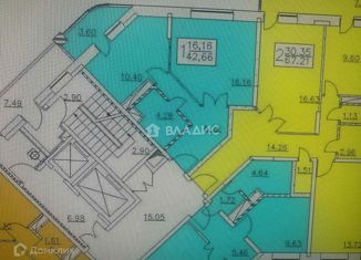 Однокомнатная квартира на продажу, 39.5 м2, Калуга, улица Кибальчича, 2, ЖК Галактика