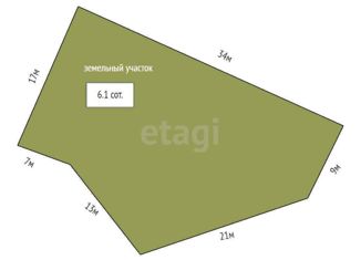 Продам участок, 6.1 сот., село Лучистое, улица Победителей