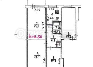 Продажа комнаты, 17 м2, Мурманск, улица Капитана Копытова, 6