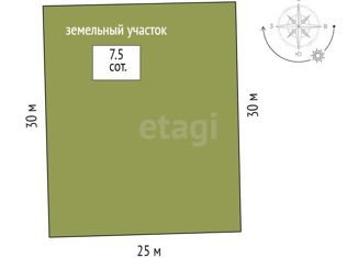 Продаю участок, 7.5 сот., деревня Марай