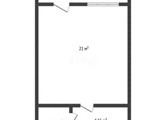 Продаю квартиру студию, 26.3 м2, Краснодар, улица Автолюбителей, 1Дк2, ЖК Парусная Регата