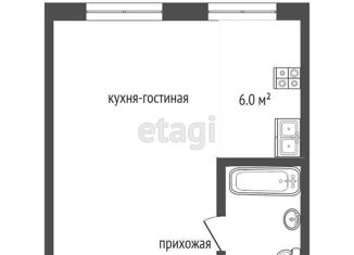 Продается квартира студия, 28 м2, Краснодарский край, Шоссейная улица, 3Е