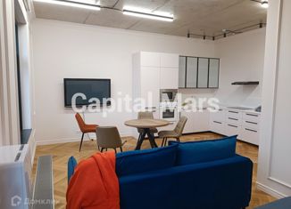 Сдается 1-ком. квартира, 50 м2, Москва, Новоалексеевская улица, 16к2, ЖК Серебряный Фонтан