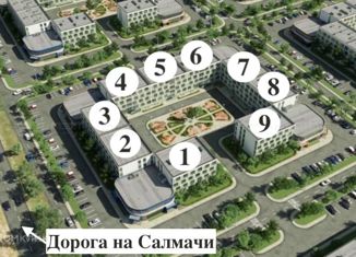 Продаю двухкомнатную квартиру, 49.8 м2, деревня Куюки, Молодёжная улица, 29, ЖК Новые Куюки