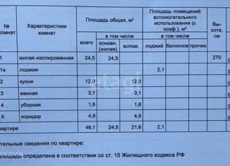 Продажа 1-ком. квартиры, 48.2 м2, Москва, улица Нижняя Хохловка, 8, станция Новохохловская
