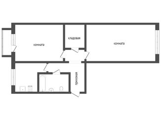 Продажа двухкомнатной квартиры, 49 м2, Тюменская область, 4-й микрорайон, 9А