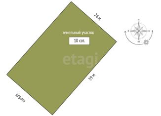 Продажа земельного участка, 10 сот., село Красная Зорька