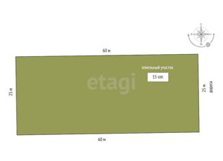 Продажа участка, 15 сот., Песчановское сельское поселение