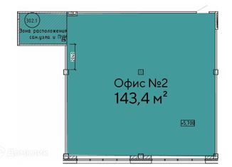 Сдается в аренду офис, 143.5 м2, Екатеринбург, улица Татищева, 18/2, улица Татищева