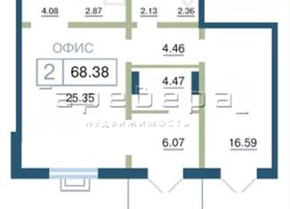 Продажа офиса, 65 м2, Красноярск, улица Елены Стасовой, 50Ж, Октябрьский район