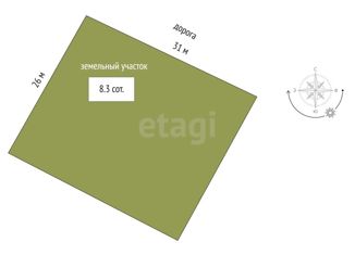 Продается участок, 8.3 сот., село Салаирка