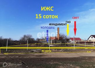 Продается участок, 15.23 сот., село Укромное, Степной переулок, 3